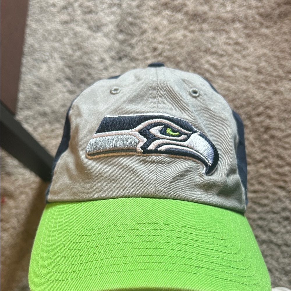 47 Brand Cap with Green Visor
